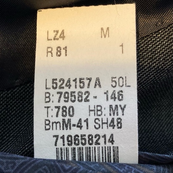 Lauren by Ralph Lauren 100% Wool Blazer | Macy's Men's Store | Size 50L - Flaws - Picture 4 of 14